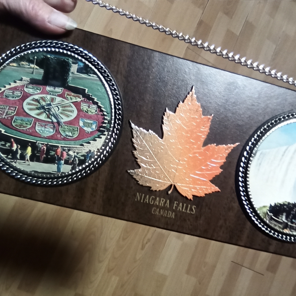 Niagara Falls vintage wall Plaque